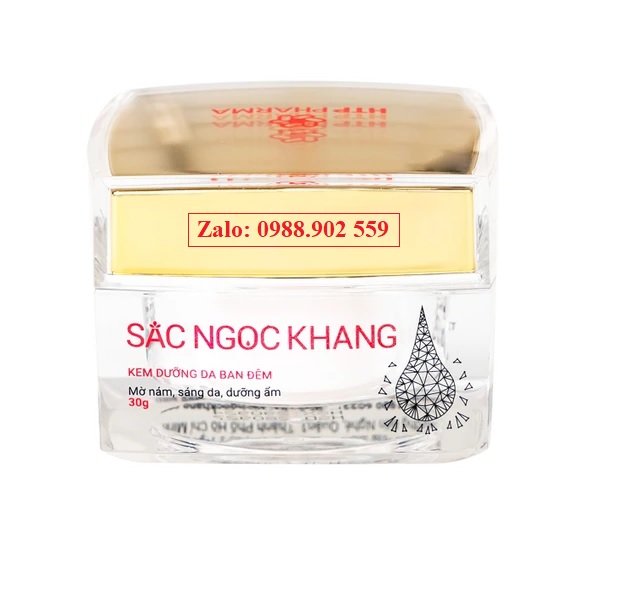 Kem bôi dưỡng da ban đêm Sắc Ngọc Khang